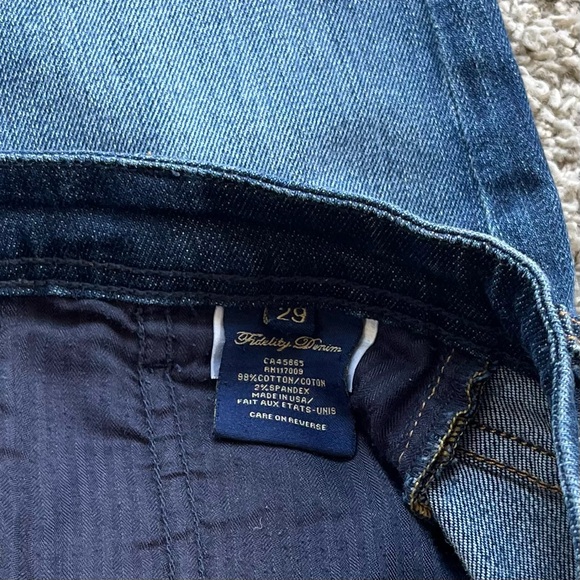 Fidelity Denim “Honey Suckle” Shorts - Picture 6 of 9